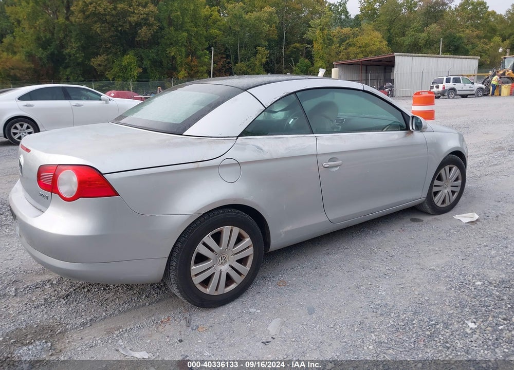 2008 VOLKSWAGEN EOS TURBO VIN: WVWBA71F58V013066