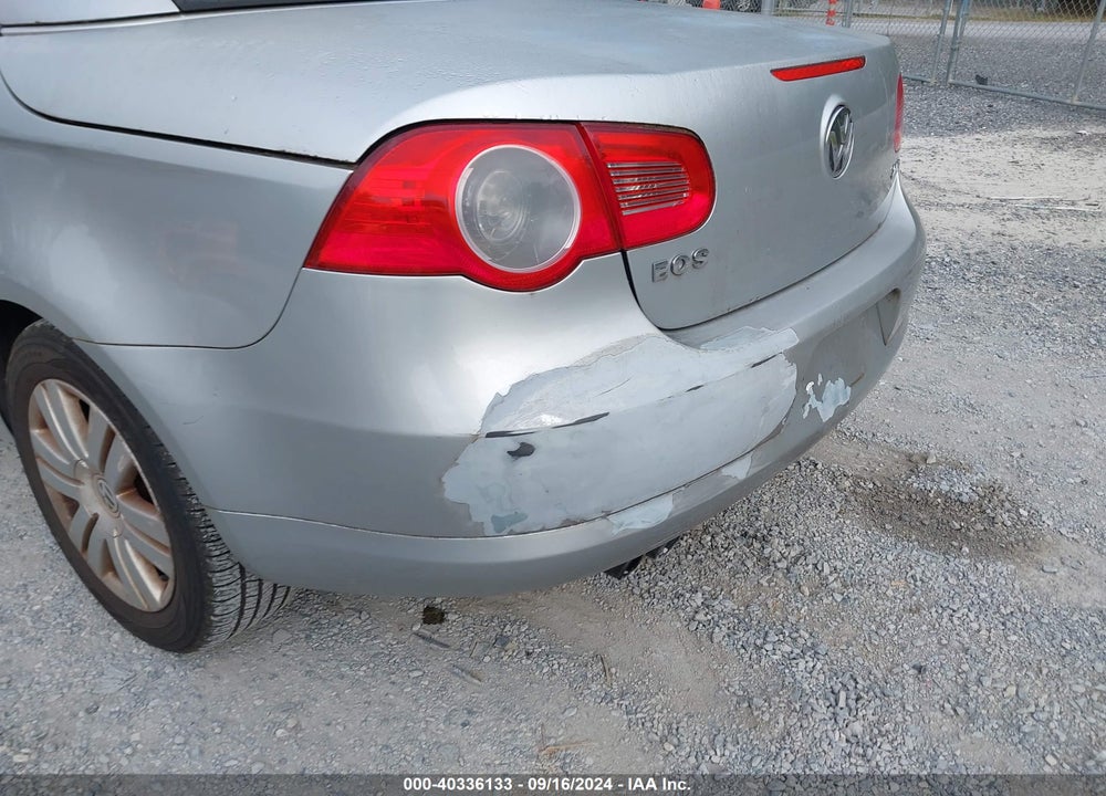2008 VOLKSWAGEN EOS TURBO VIN: WVWBA71F58V013066