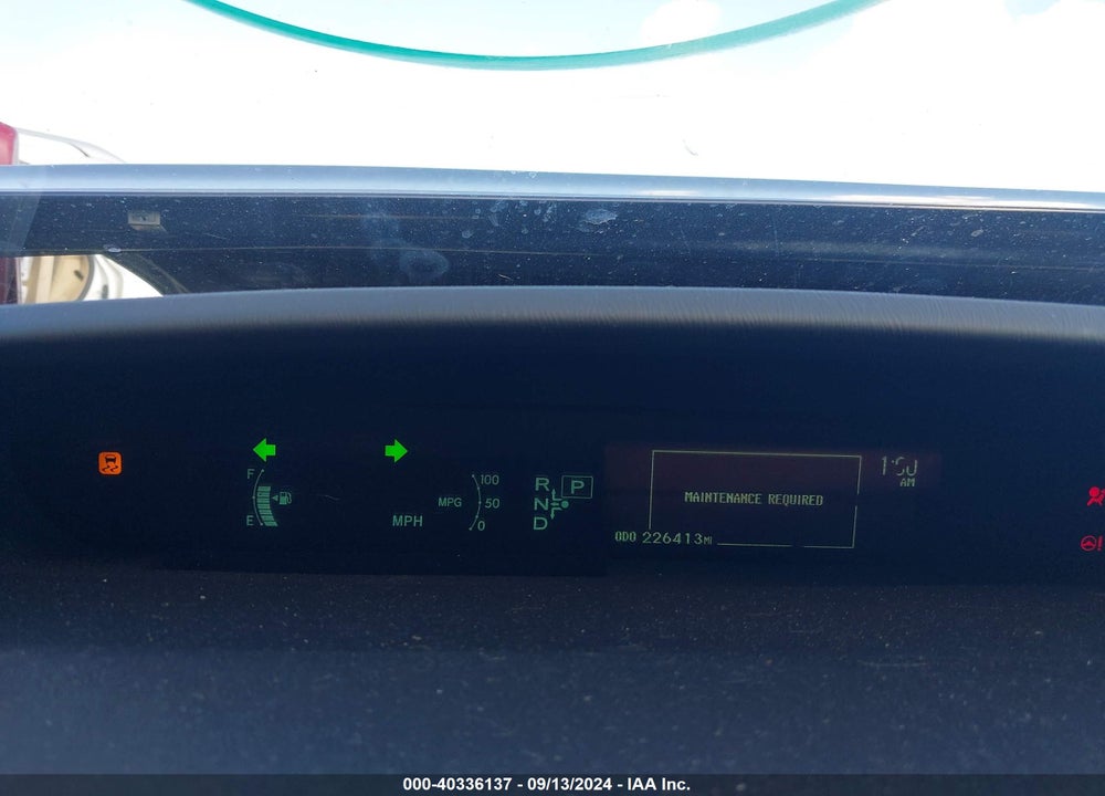 2013 TOYOTA PRIUS THREE VIN: JTDKN3DU6D0345046