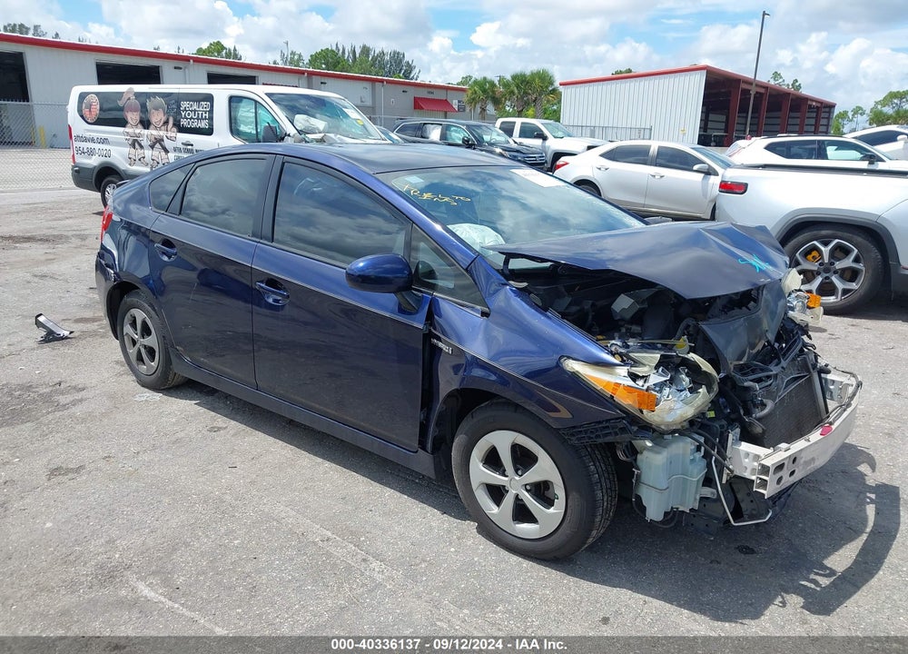 2013 TOYOTA PRIUS THREE VIN: JTDKN3DU6D0345046