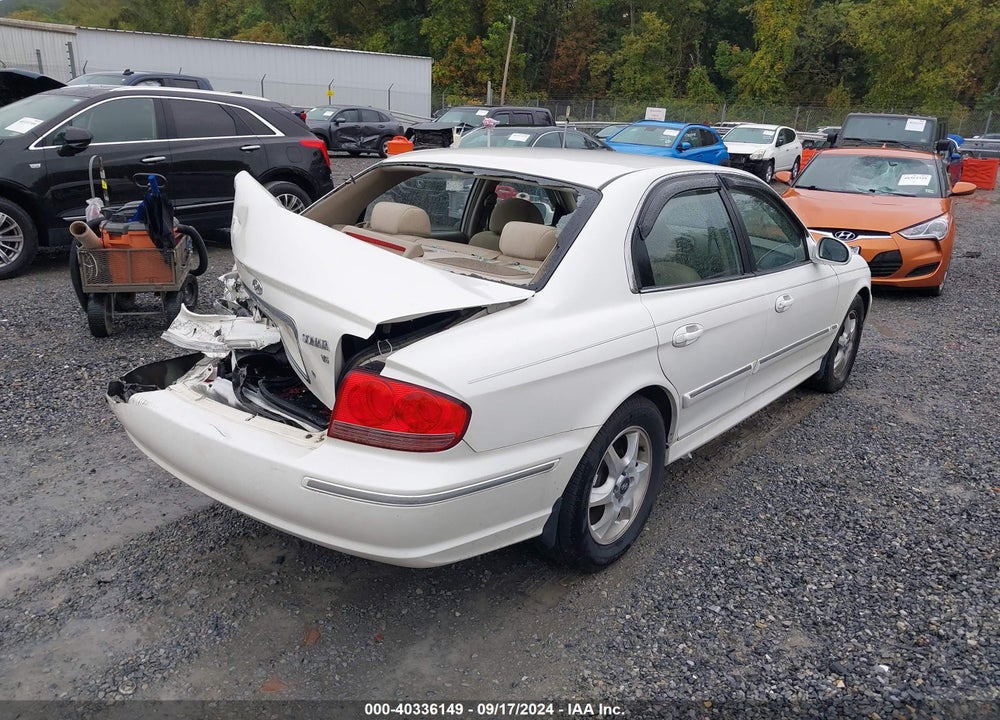 2005 HYUNDAI SONATA GLS/LX VIN: KMHWF35H35A149444