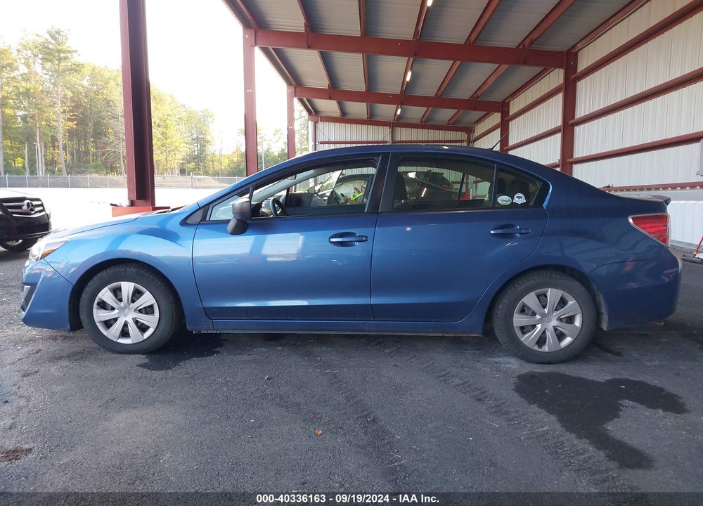 2016 SUBARU IMPREZA 2.0I VIN: JF1GJAA65GH012540