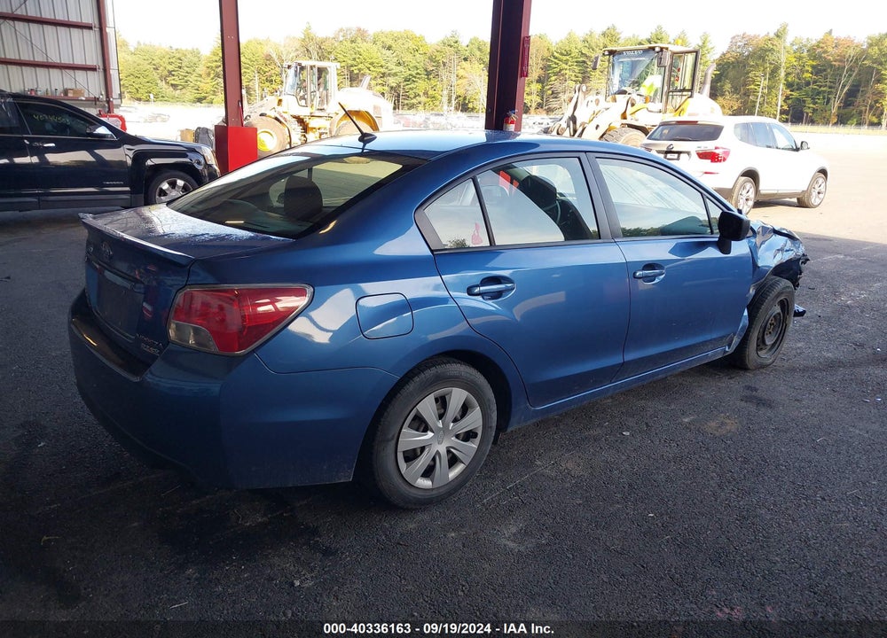 2016 SUBARU IMPREZA 2.0I VIN: JF1GJAA65GH012540