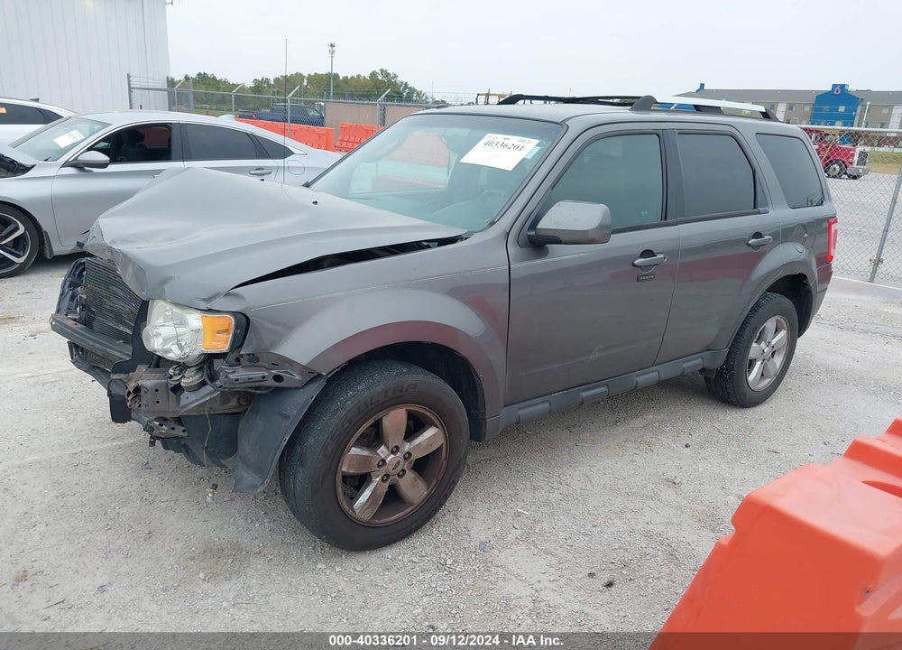 2012 FORD ESCAPE LIMITED VIN: 1FMCU0E70CKB77353
