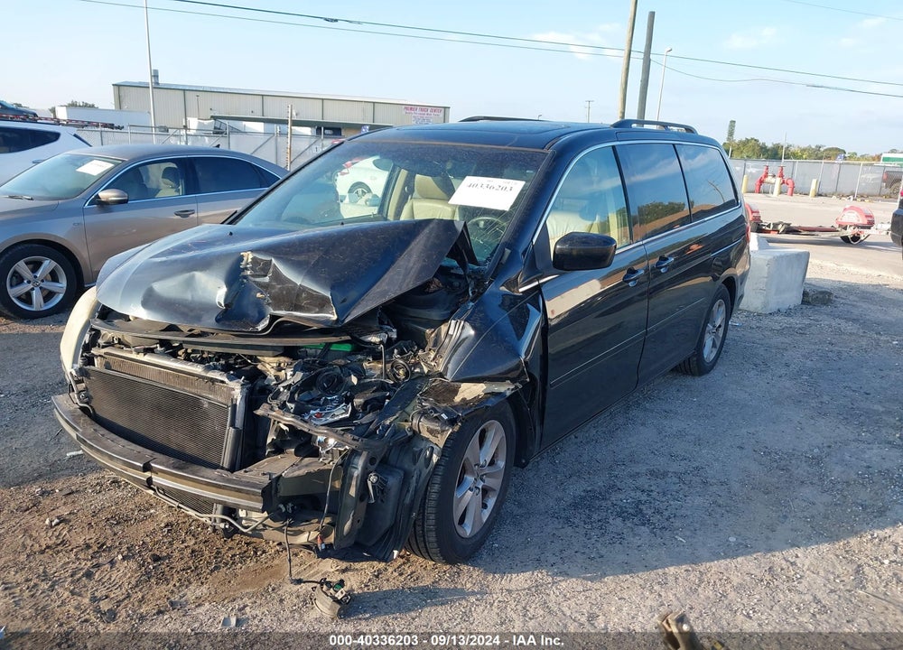 2008 HONDA ODYSSEY TOURING VIN: 5FNRL38938B101887