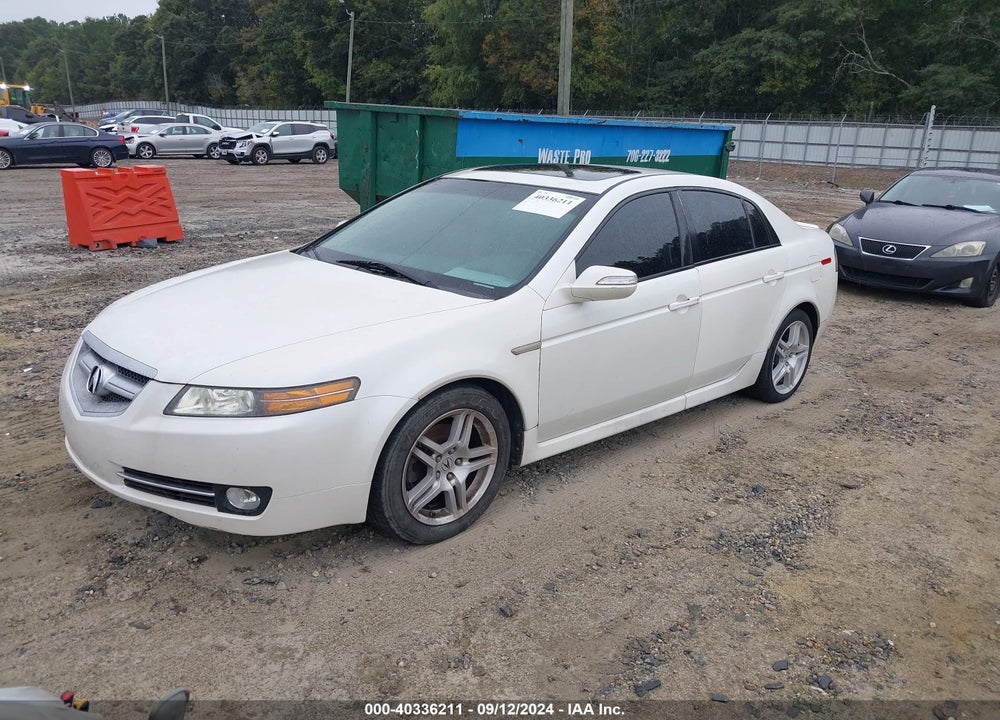 2008 ACURA TL 3.2 VIN: 19UUA66268A014390