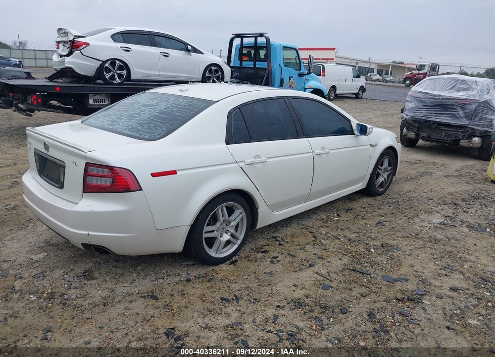 2008 ACURA TL 3.2 VIN: 19UUA66268A014390