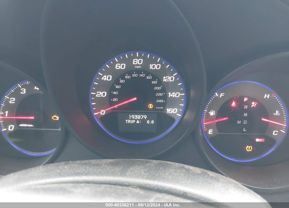 2008 ACURA TL 3.2 VIN: 19UUA66268A014390