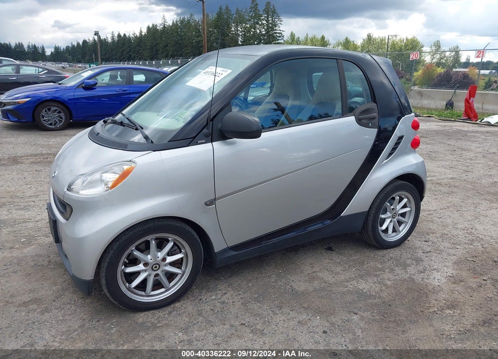 2008 SMART FORTWO PASSION/PURE VIN: WMEEJ31X68K149241