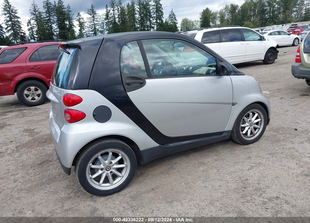 2008 SMART FORTWO PASSION/PURE VIN: WMEEJ31X68K149241