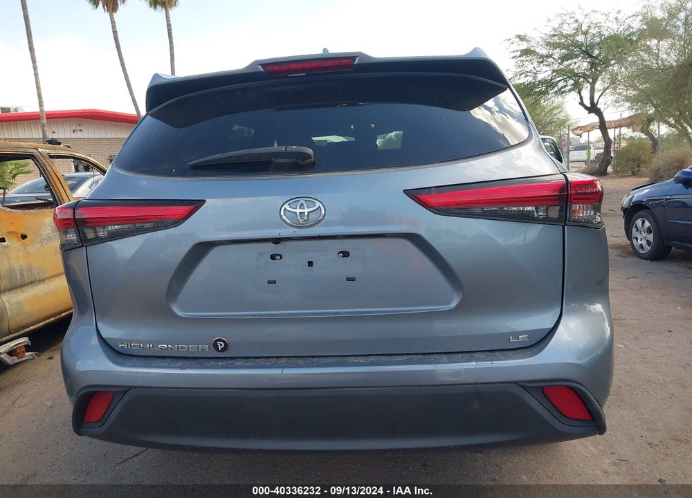 2020 TOYOTA HIGHLANDER LE VIN: 5TDZZRAH0LS020207