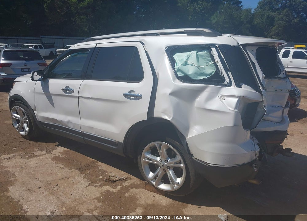 2015 FORD EXPLORER LIMITED VIN: 1FM5K7F87FGA40237