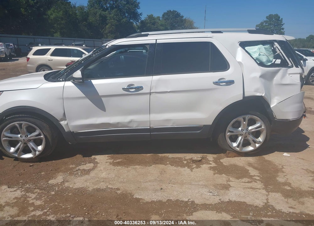2015 FORD EXPLORER LIMITED VIN: 1FM5K7F87FGA40237