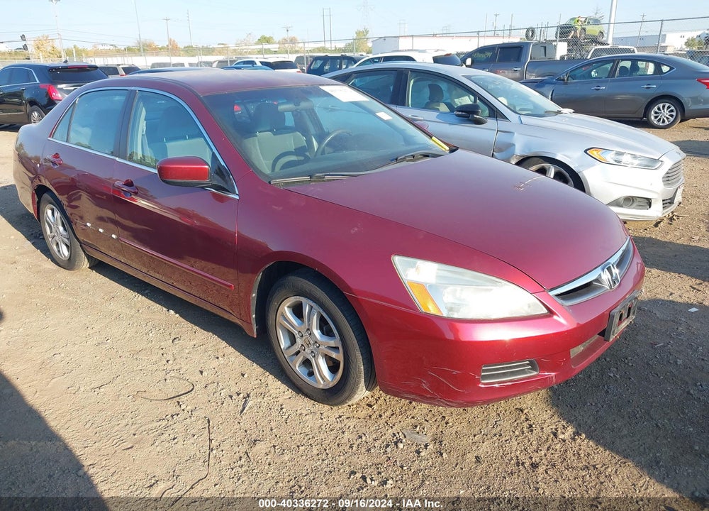 2006 HONDA ACCORD 2.4 SE VIN: 1HGCM56336A085811