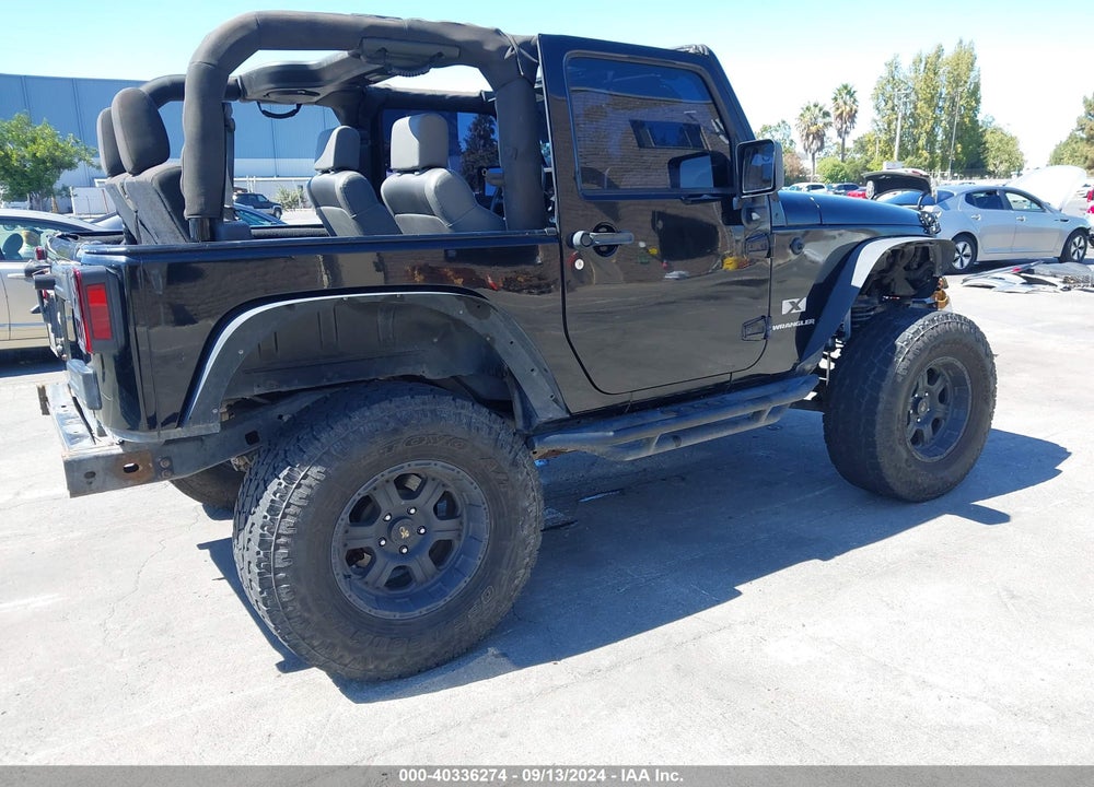 2007 JEEP WRANGLER X VIN: 1J4FA241X7L121787