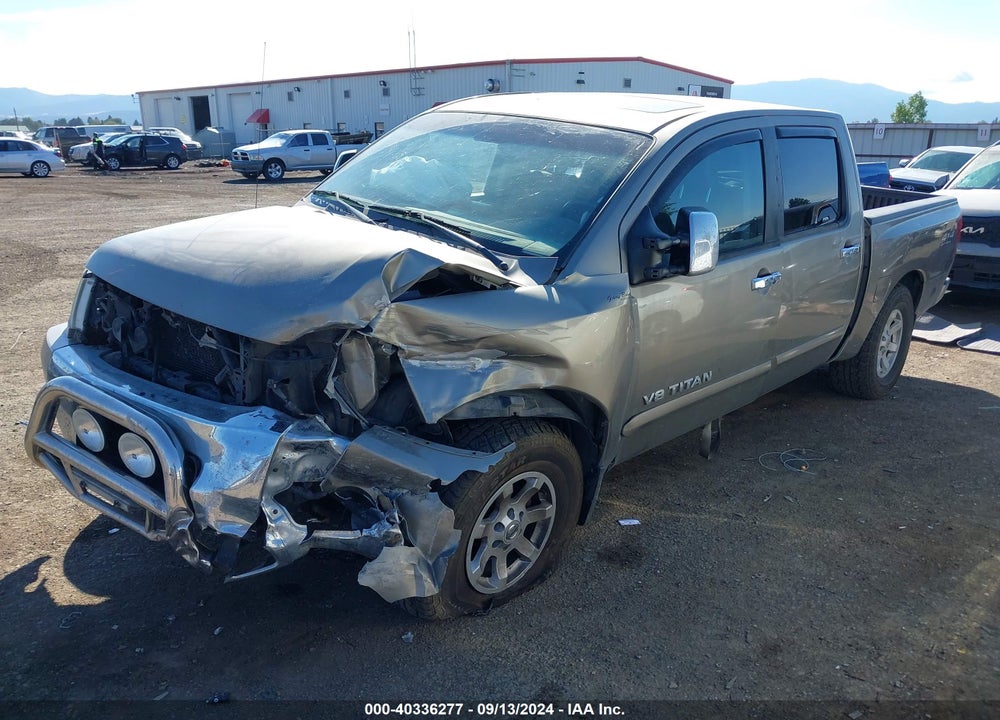 2007 NISSAN TITAN LE VIN: 1N6AA07B37N243434