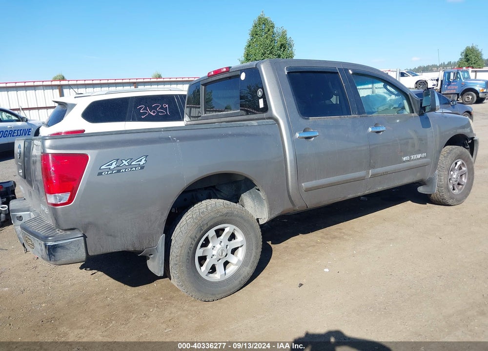2007 NISSAN TITAN LE VIN: 1N6AA07B37N243434