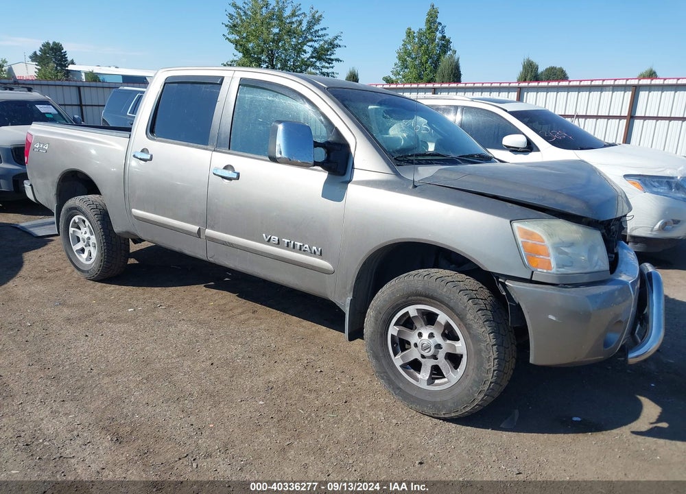 2007 NISSAN TITAN LE VIN: 1N6AA07B37N243434