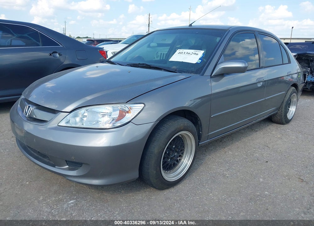 2005 HONDA CIVIC HYBRID VIN: JHMES95655S017310