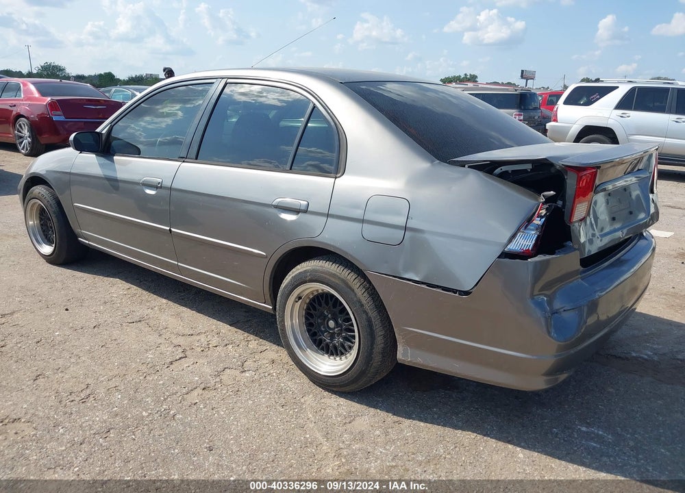 2005 HONDA CIVIC HYBRID VIN: JHMES95655S017310