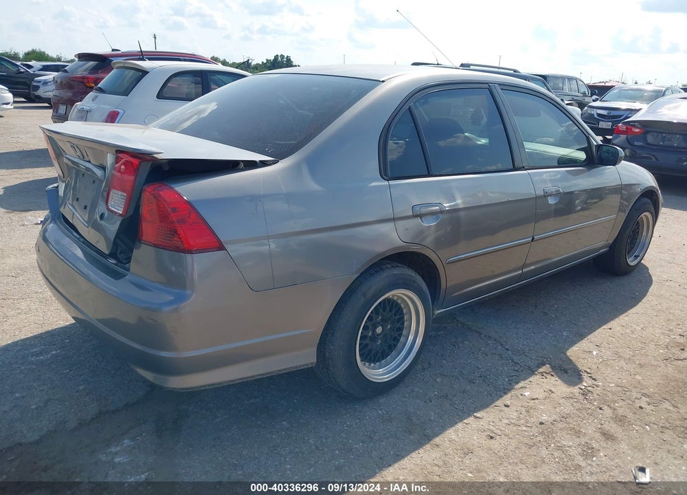 2005 HONDA CIVIC HYBRID VIN: JHMES95655S017310