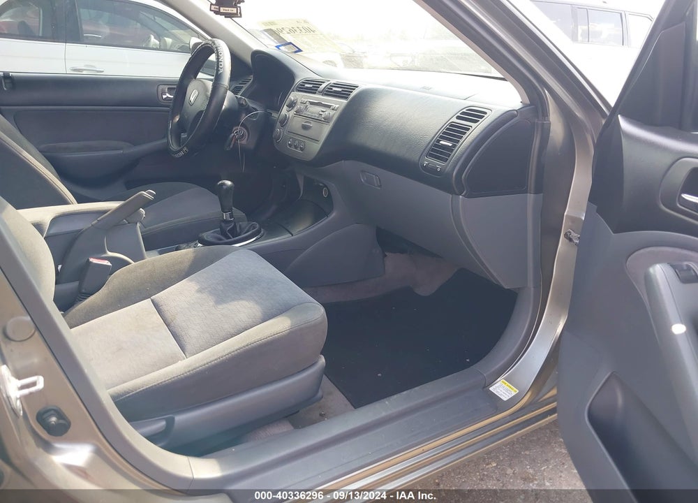 2005 HONDA CIVIC HYBRID VIN: JHMES95655S017310