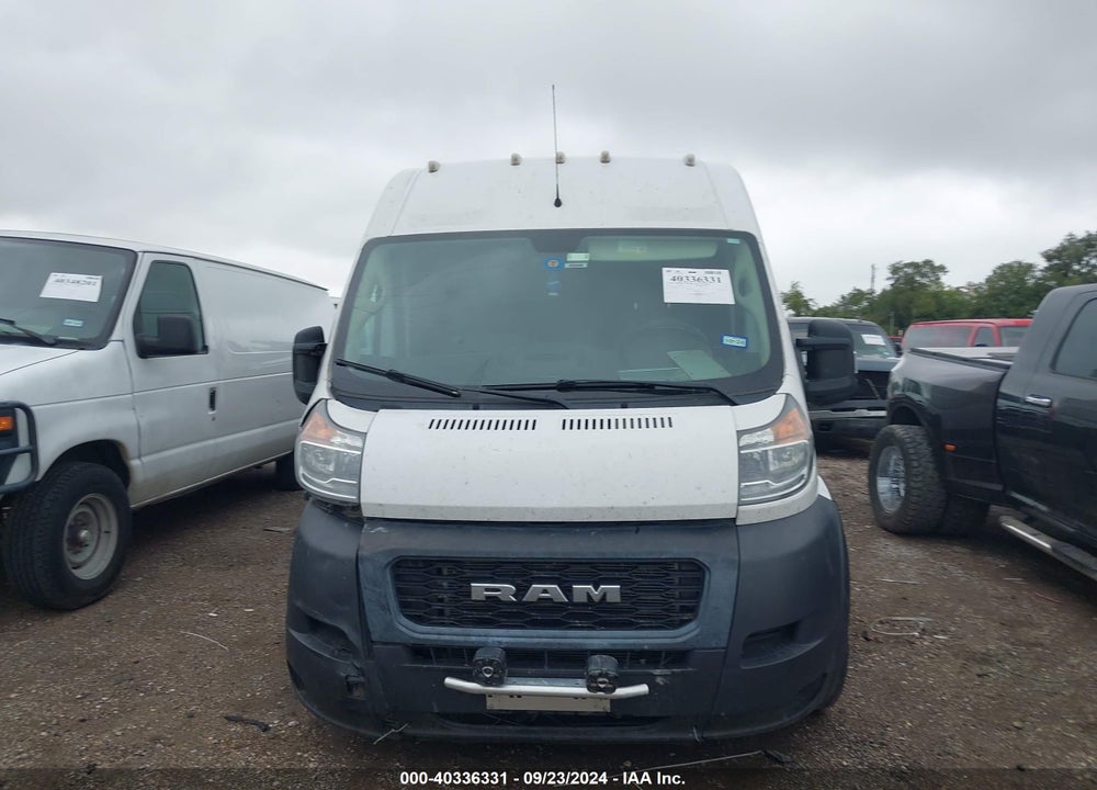 2020 RAM PROMASTER 2500 HIGH ROOF 159 WB VIN: 3C6TRVDG6LE133520