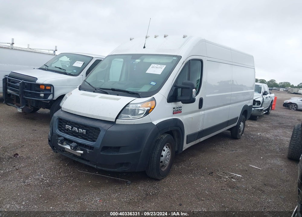 2020 RAM PROMASTER 2500 HIGH ROOF 159 WB VIN: 3C6TRVDG6LE133520