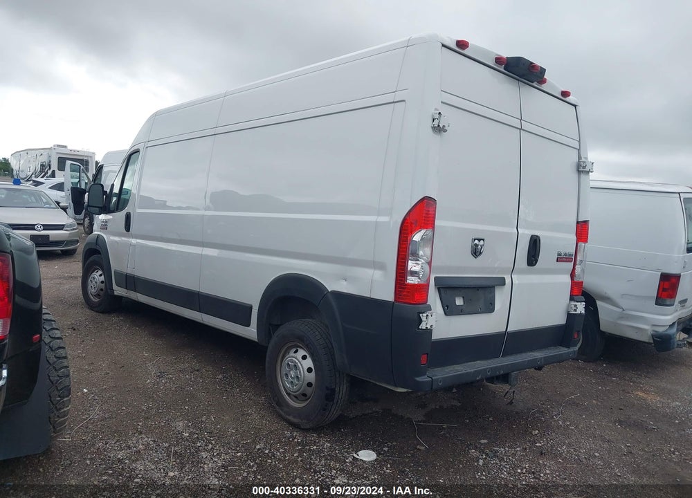 2020 RAM PROMASTER 2500 HIGH ROOF 159 WB VIN: 3C6TRVDG6LE133520