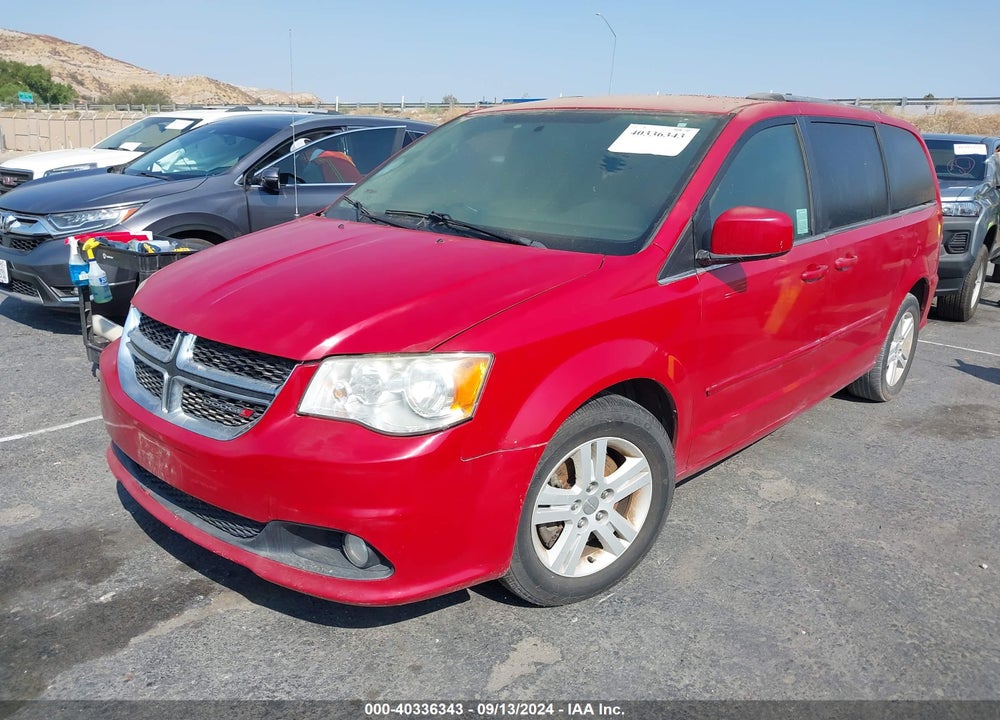 2012 DODGE GRAND CARAVAN CREW VIN: 2C4RDGDG8CR192371