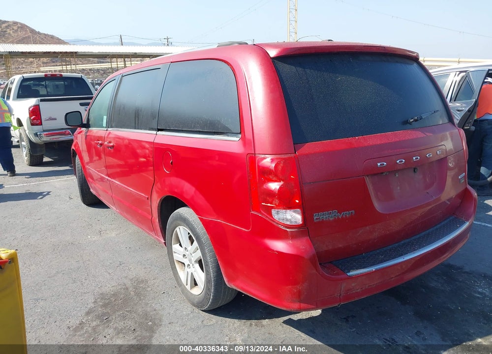 2012 DODGE GRAND CARAVAN CREW VIN: 2C4RDGDG8CR192371