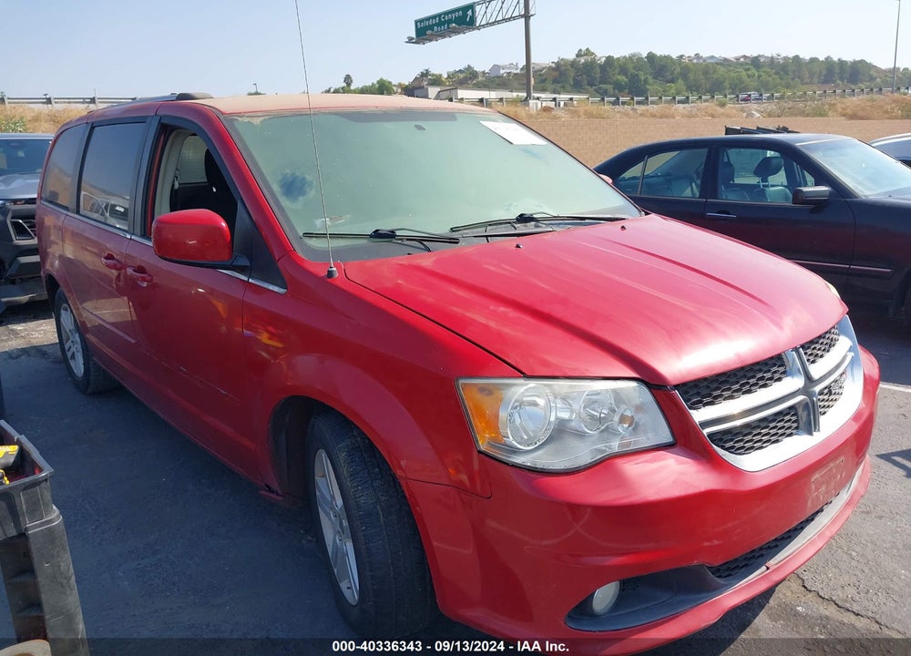 2012 DODGE GRAND CARAVAN CREW VIN: 2C4RDGDG8CR192371