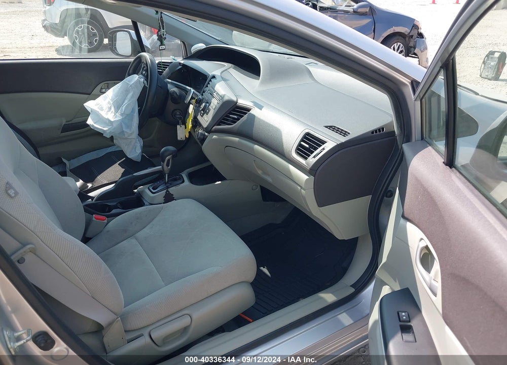 2012 HONDA CIVIC VIN: 19XFB2F54CE032867