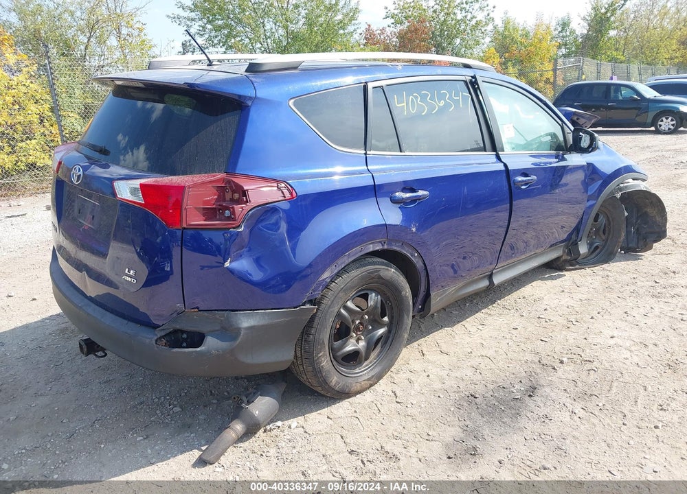 2015 TOYOTA RAV4 LE VIN: 2T3BFREVXFW265240
