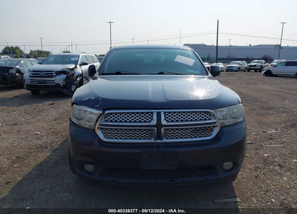 2013 DODGE DURANGO SXT VIN: 1C4RDJAG2DC654161