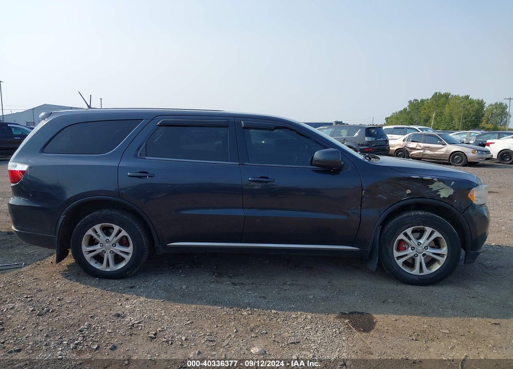 2013 DODGE DURANGO SXT VIN: 1C4RDJAG2DC654161