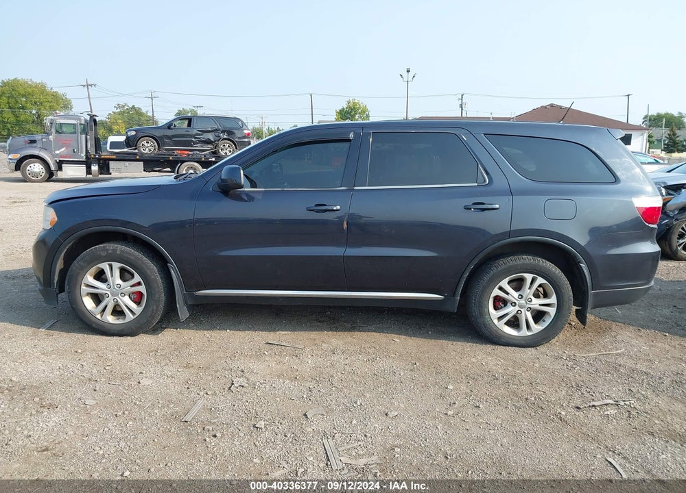 2013 DODGE DURANGO SXT VIN: 1C4RDJAG2DC654161