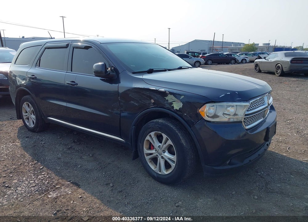 2013 DODGE DURANGO SXT VIN: 1C4RDJAG2DC654161