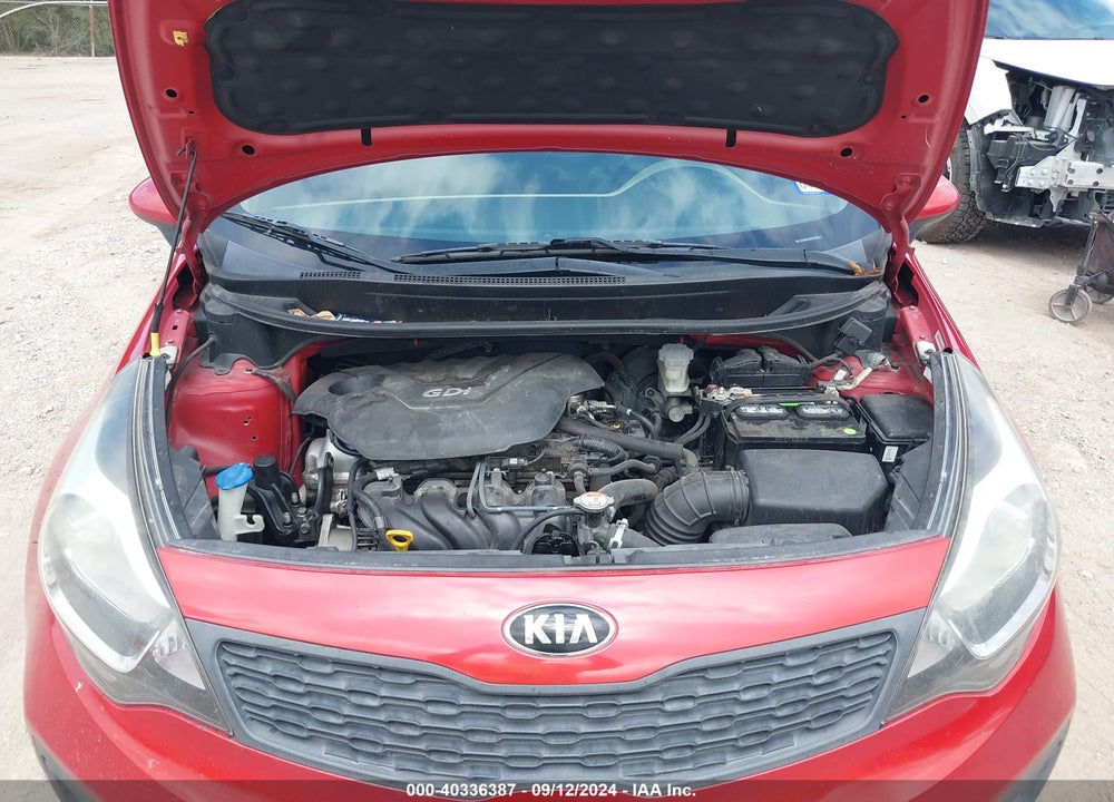 2015 KIA RIO LX VIN: KNADM4A31F6502153