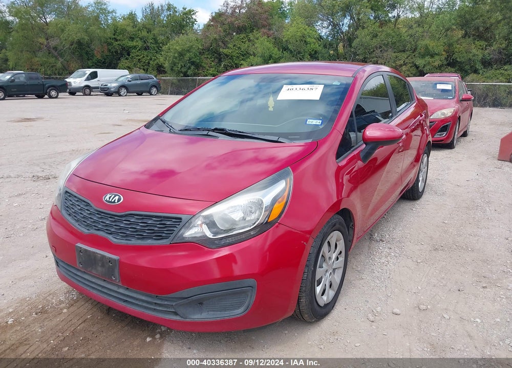 2015 KIA RIO LX VIN: KNADM4A31F6502153