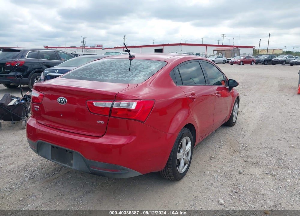 2015 KIA RIO LX VIN: KNADM4A31F6502153