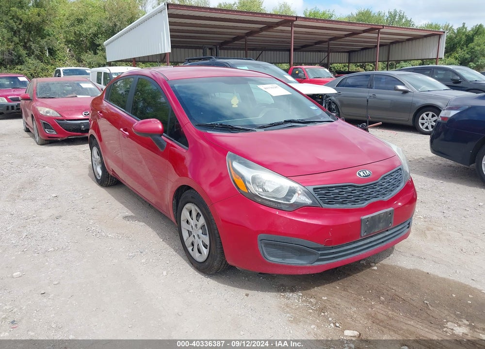 2015 KIA RIO LX VIN: KNADM4A31F6502153