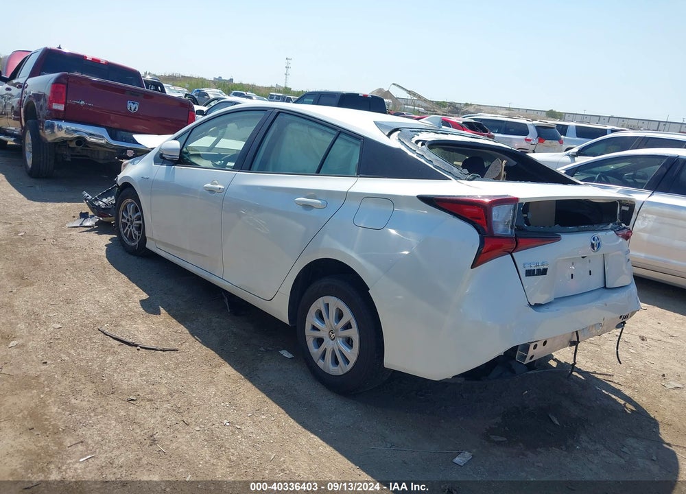 2019 TOYOTA PRIUS L ECO VIN: JTDKARFU8K3093100