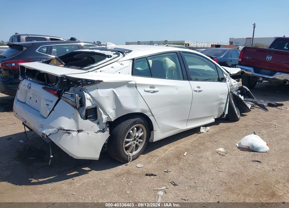 2019 TOYOTA PRIUS L ECO VIN: JTDKARFU8K3093100