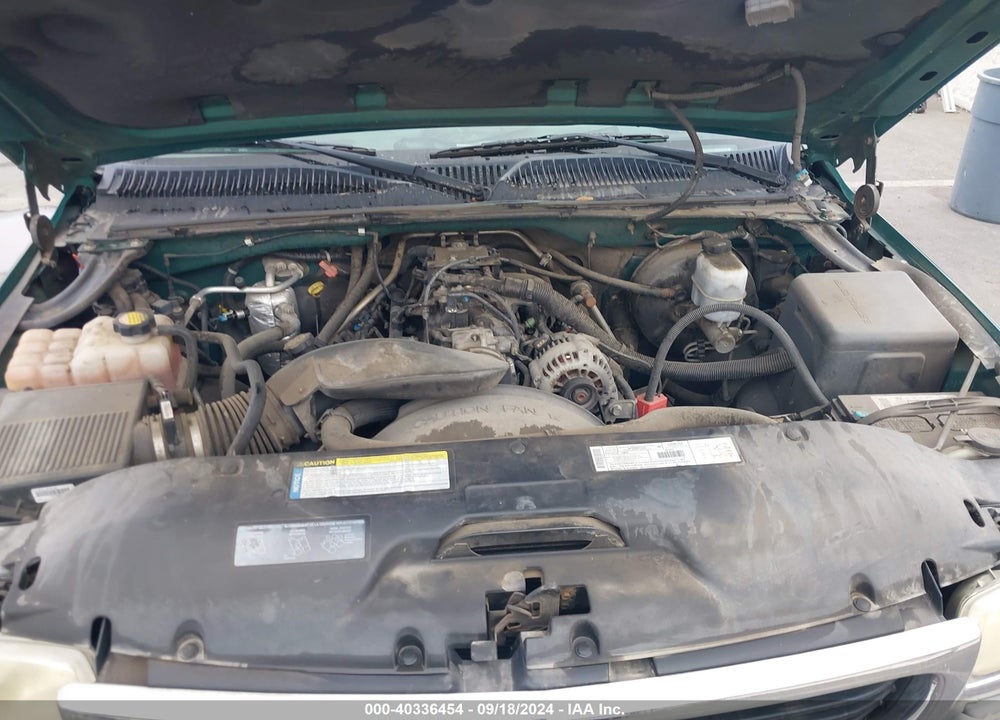 2001 GMC SIERRA 1500 SL VIN: 1GTEC14V91Z195084
