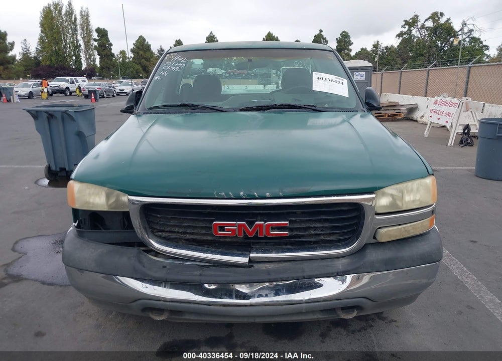 2001 GMC SIERRA 1500 SL VIN: 1GTEC14V91Z195084