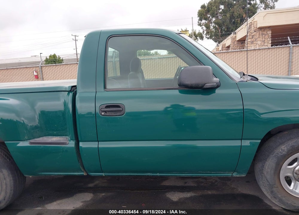 2001 GMC SIERRA 1500 SL VIN: 1GTEC14V91Z195084