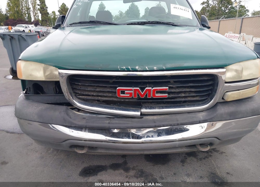 2001 GMC SIERRA 1500 SL VIN: 1GTEC14V91Z195084
