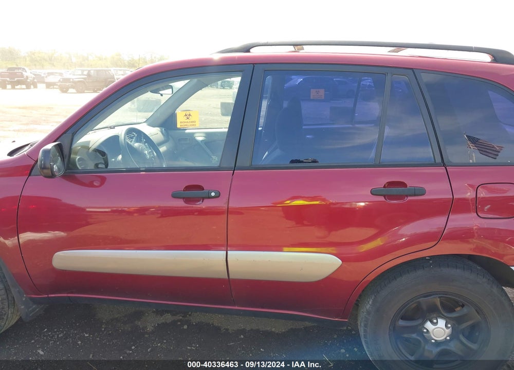 2004 TOYOTA RAV4 VIN: JTEHD20V240006818
