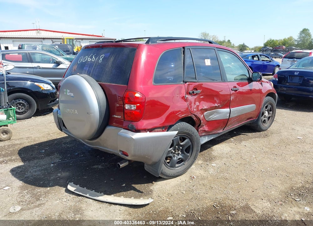 2004 TOYOTA RAV4 VIN: JTEHD20V240006818